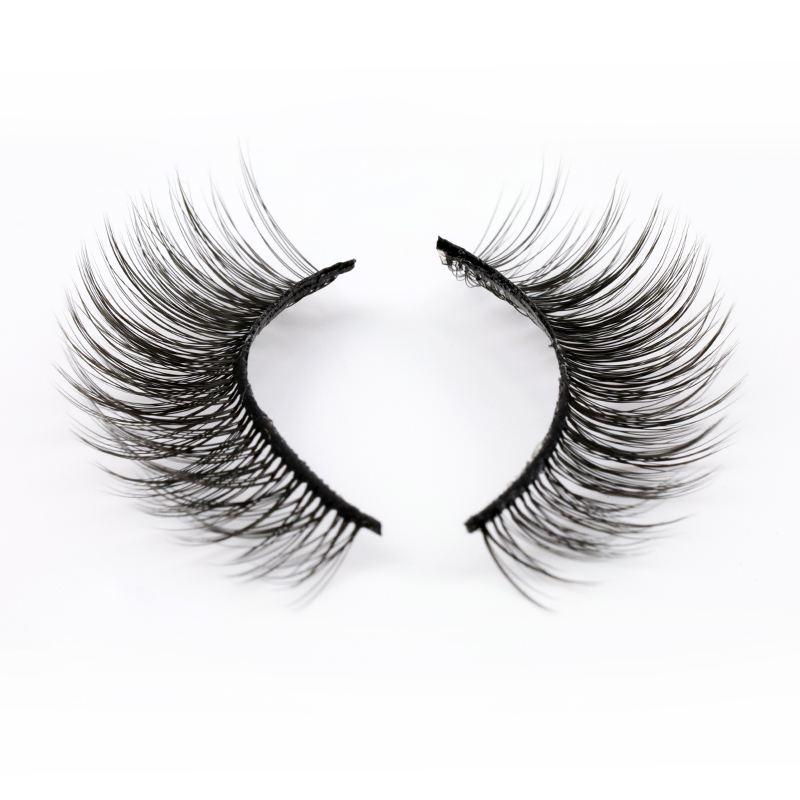 Newest synthetic fiber eyelashes with factory price JH108 Obeya